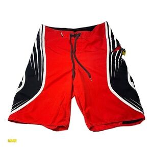 Men’s Fox Swim Board Shorts Y2K